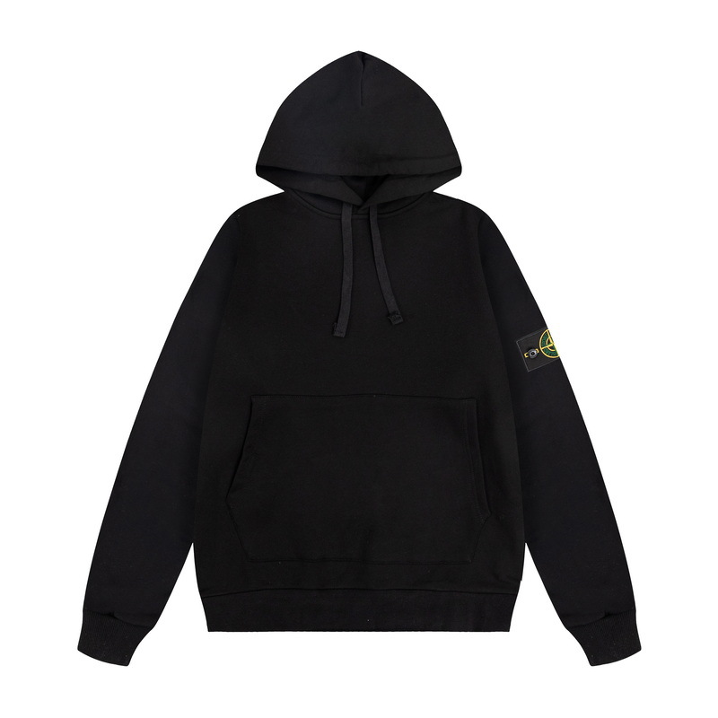 Stone Island Basic Functional Unisex Hoodie with a compass badge