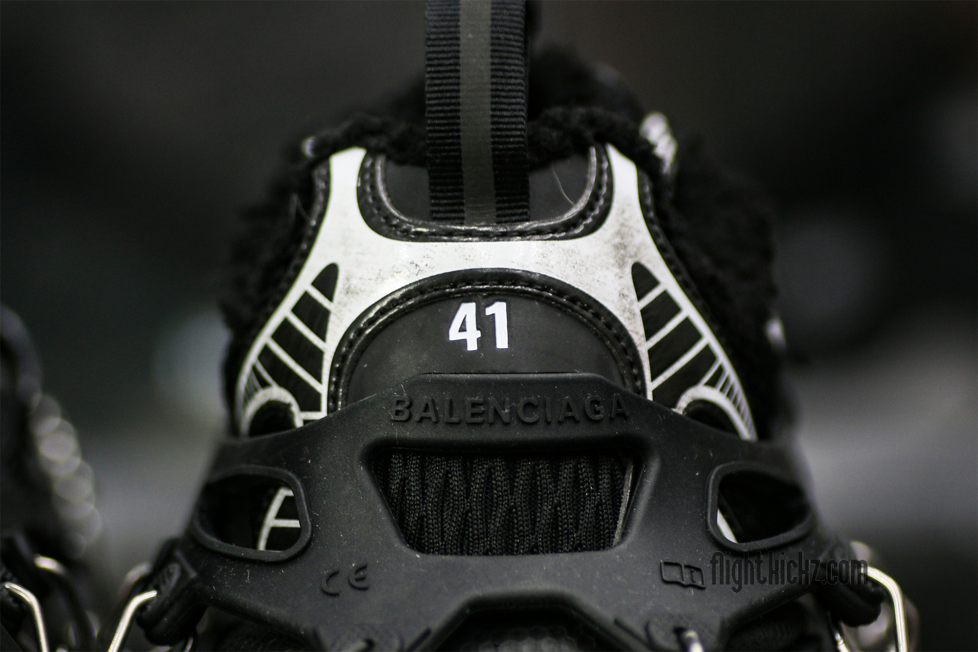 Balenciag* 3XL Ski Sneaker in Black ((Removable footwear chains) )