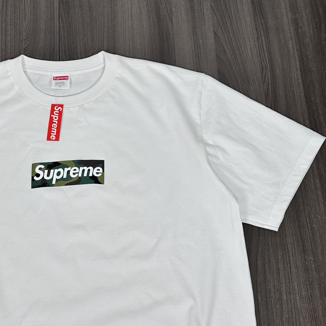 Suprem3 Camo Box LogoTee (4 Colors)