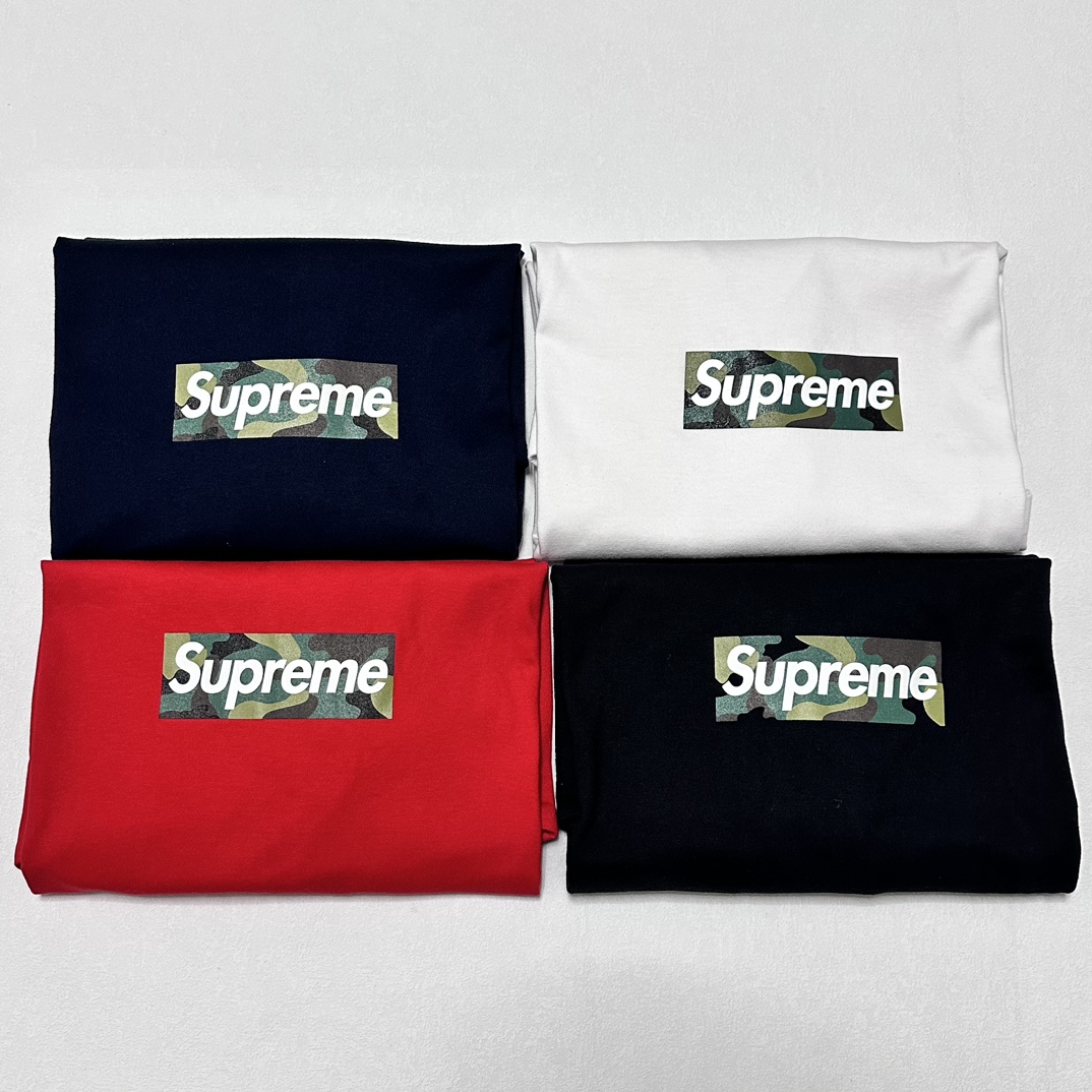 Suprem3 Camo Box LogoTee (4 Colors)