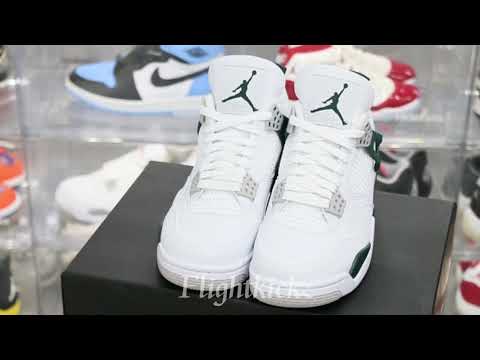 Air Jordan 4 White Oxidized Green Neutral Grey 2024