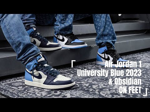 Jordan 1 Retro High Obsidian UNC