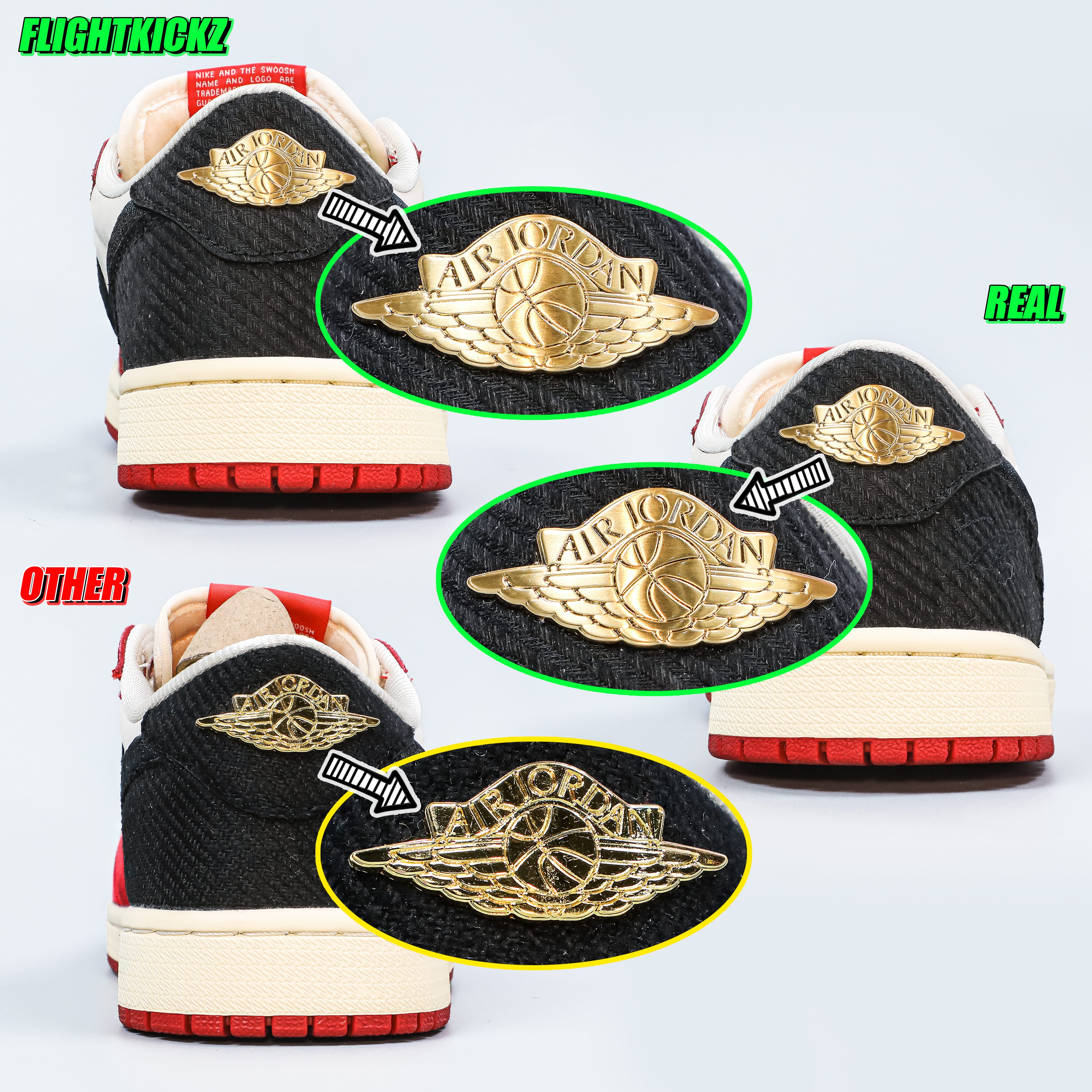 Trophy Room X Air Jordan 1 Retro Low OG SP Away 2024(LN5 A1 Batch)