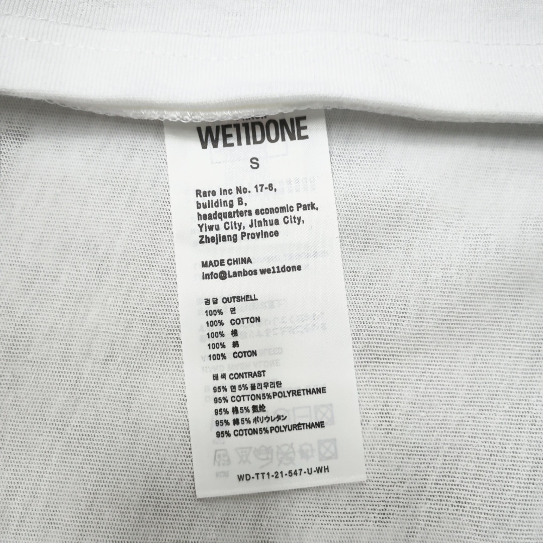 WE11D0NETRACK FUTURELISM&ARCHIVE T-Shirt