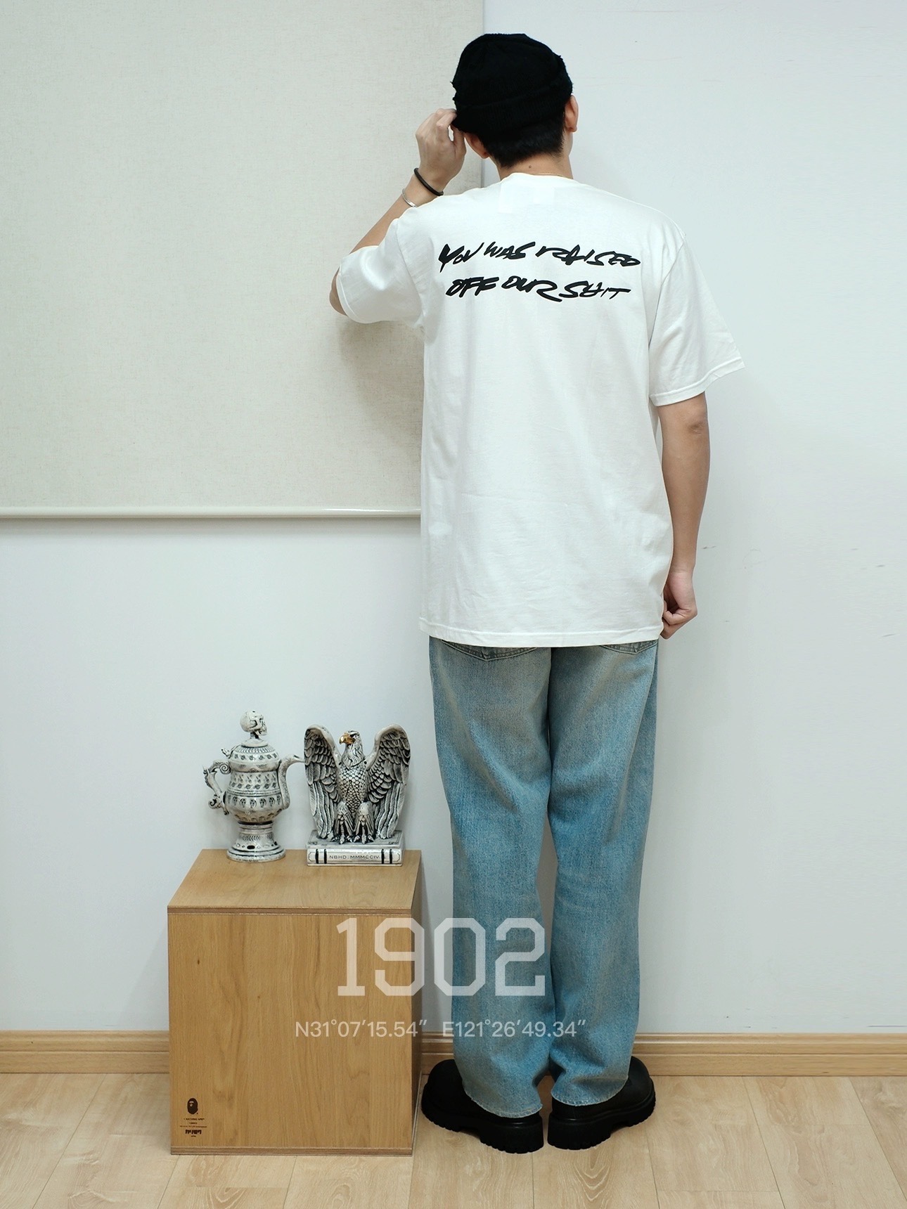 Suprem3 x Futura Box Logo Tee