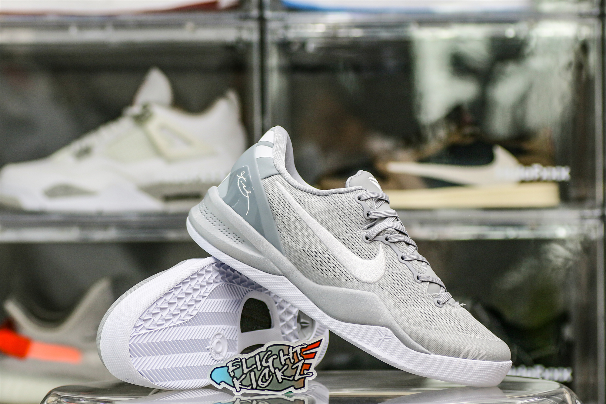 Nike Kobe 8 Protro Wolf Grey(A1 Batch)