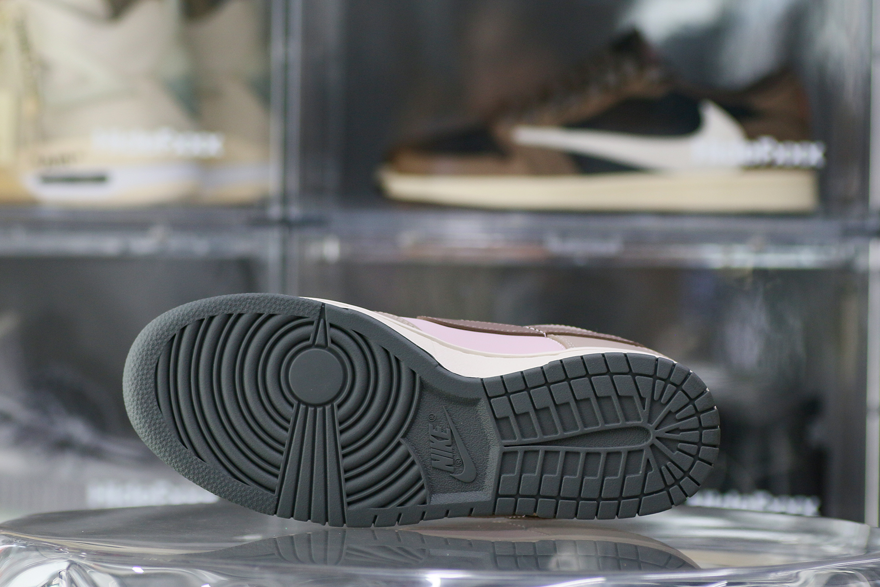 Nike Dunk Low Smoke Grey Pink Custom