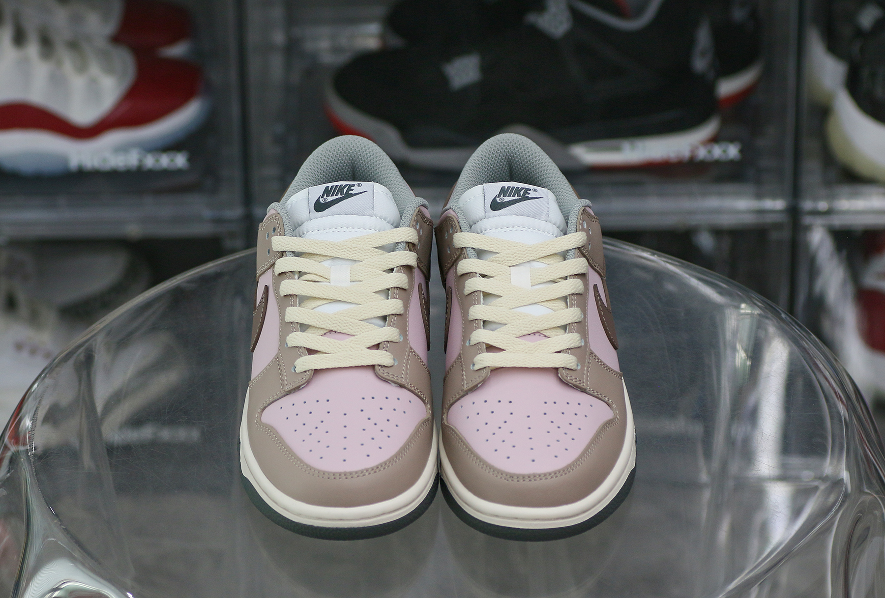 Nike Dunk Low Smoke Grey Pink Custom