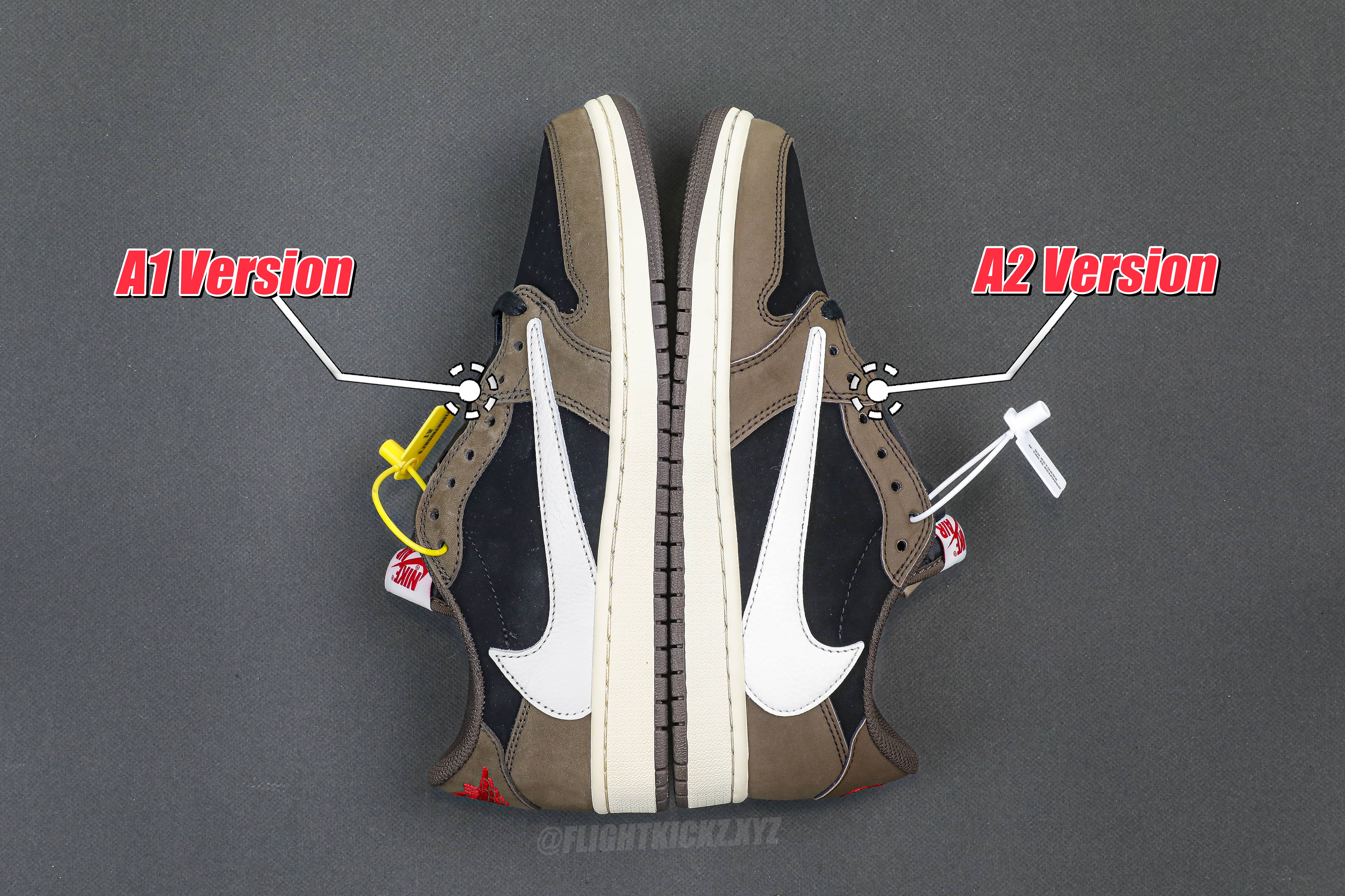 Travis Scott X Air Jordan 1 Low ‘Cactus Jack’（A2 Batch)