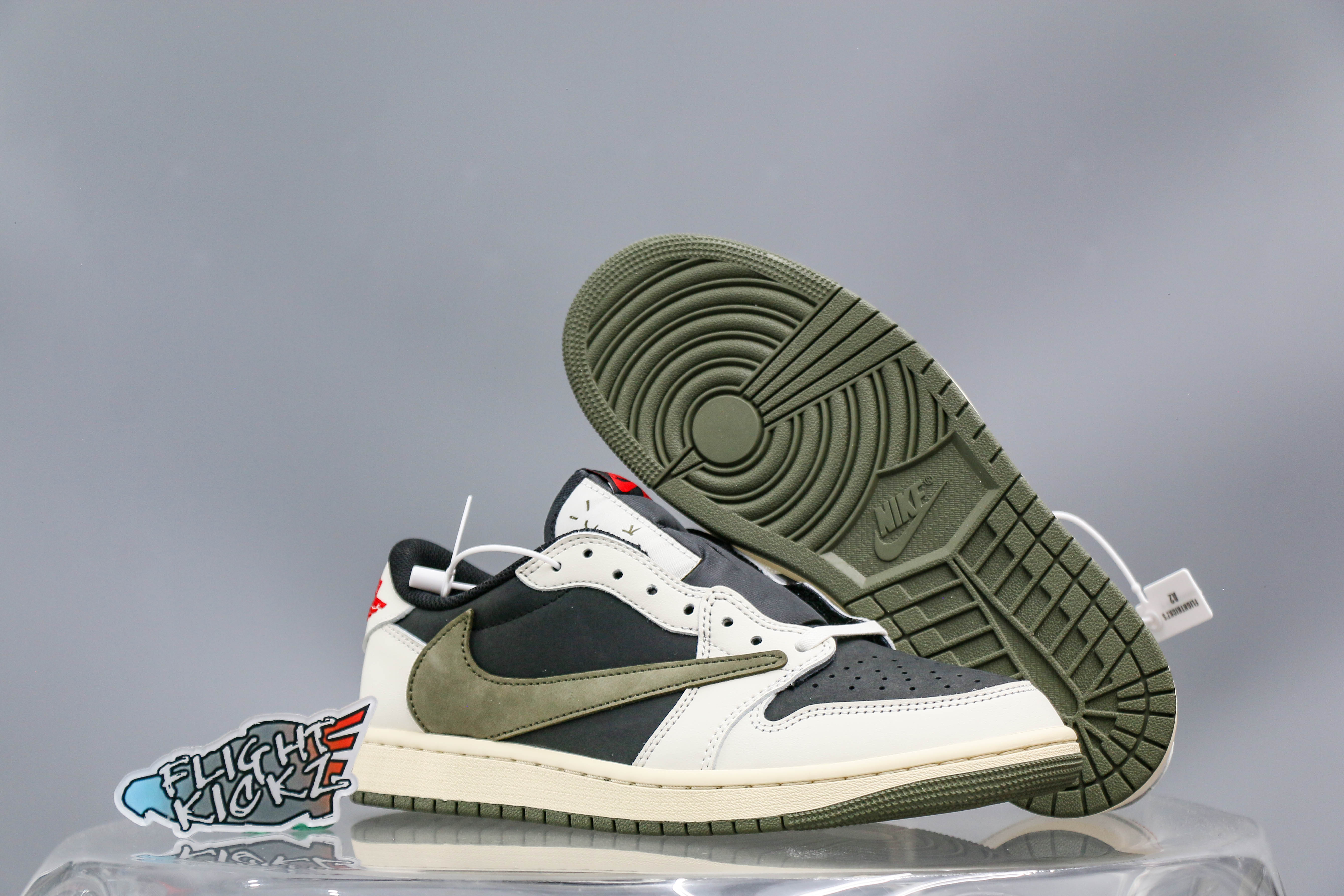 Travis Scott x Air Jordan 1 Low OG SP Olive（A2 Batch)