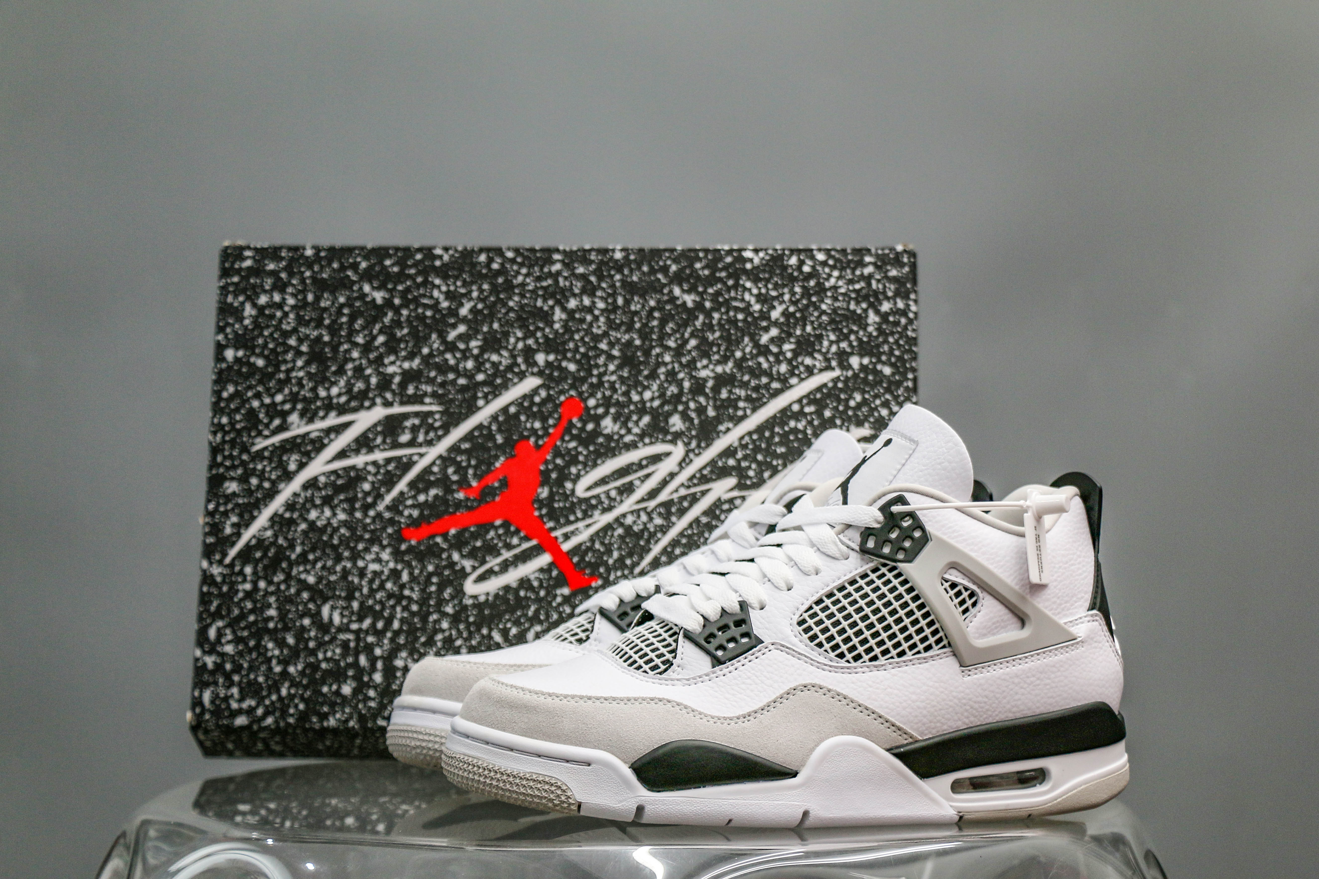 Air Jordan 4 Retro Military Black (A2 Batch)