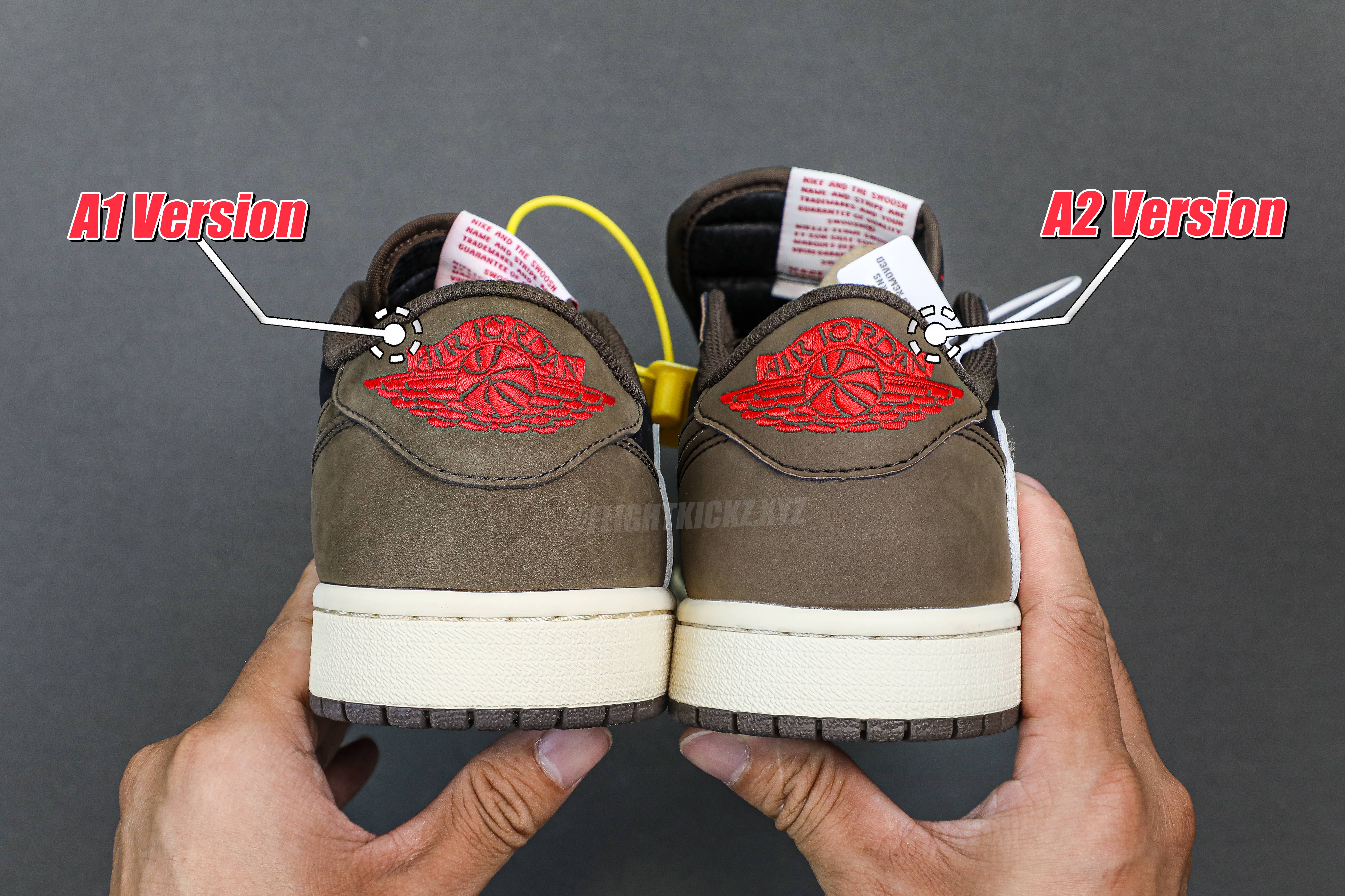 Travis Scott X Air Jordan 1 Low ‘Cactus Jack’（A2 Batch)