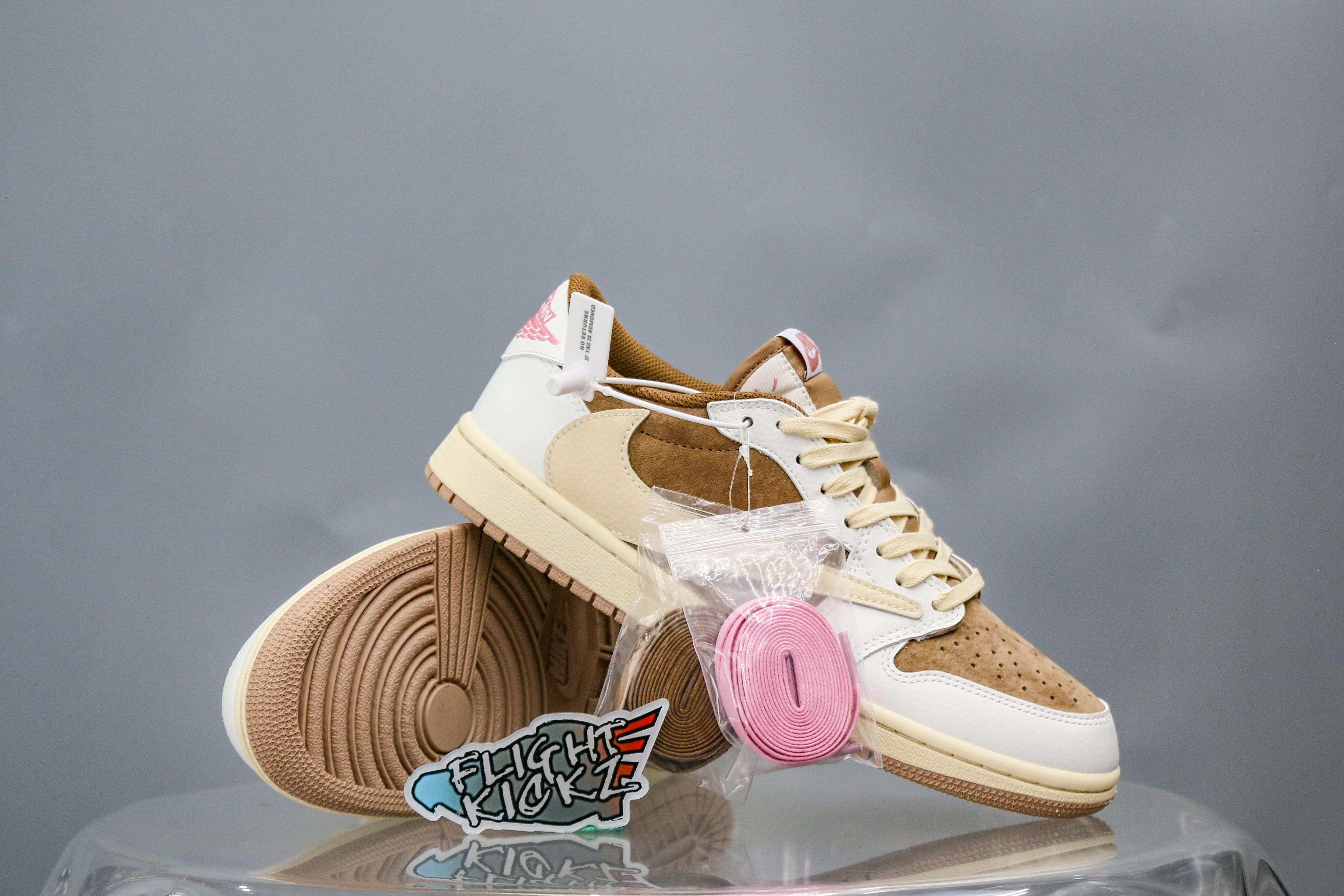 Travis Scott X Air Jordan 1 Low OG Sail / Muslin（A2 Batch)