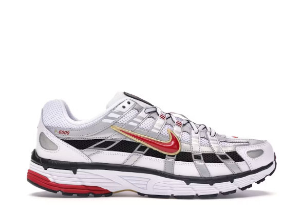 Nike P-6000 White Gold Red (Women’s)
