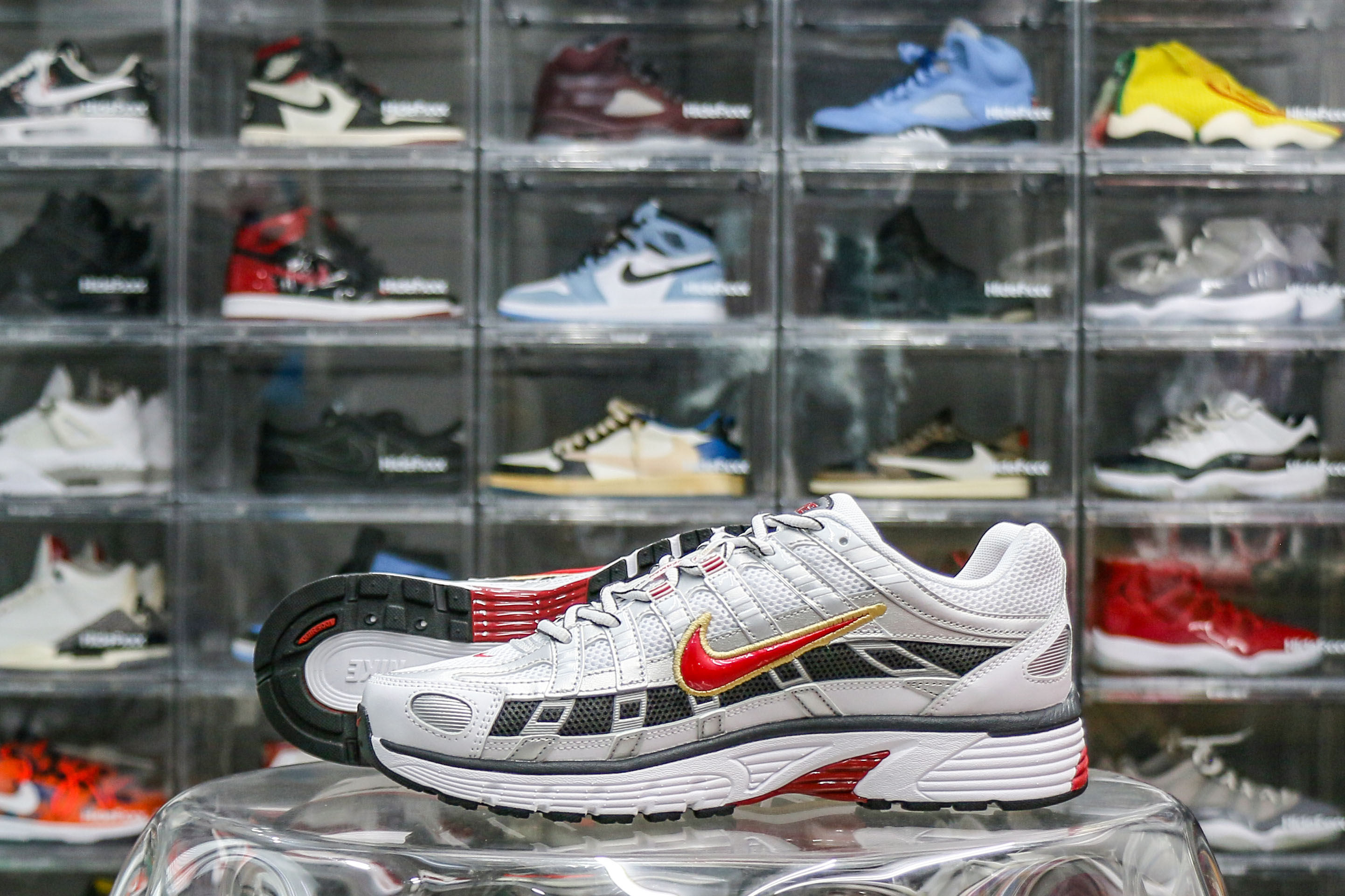 Nike P-6000 White Gold Red (Women’s)