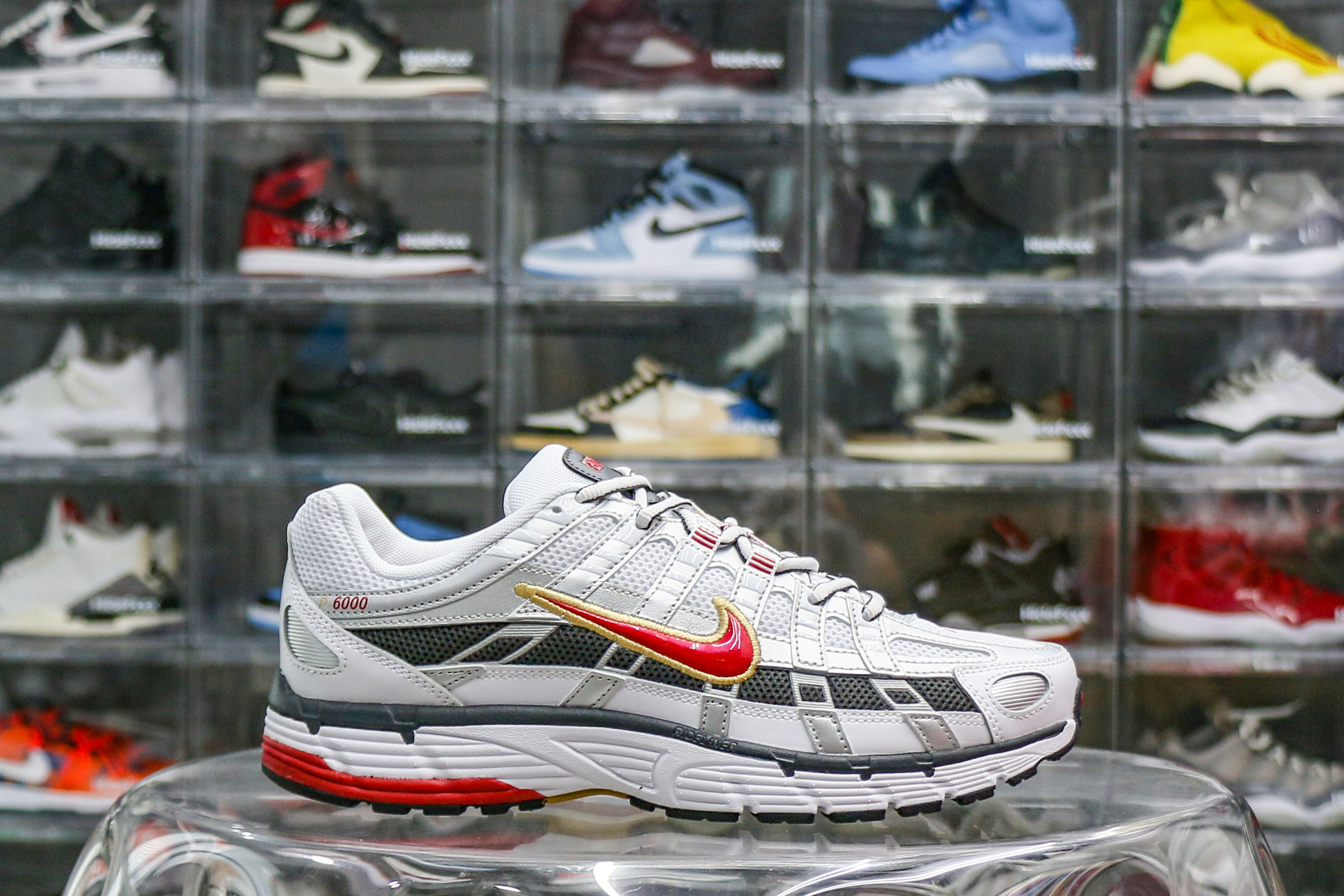 Nike P-6000 White Gold Red (Women’s)