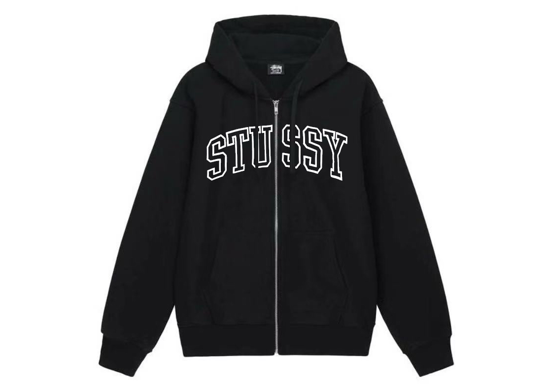 Stussy22SS Crown Crew Neck Pullover Hoodie