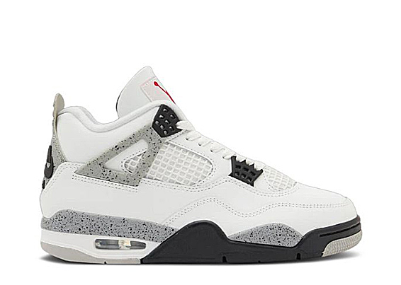 Air Jordan 4 Retro OG ‘White Cement’ 2025 (Ln5 A1)