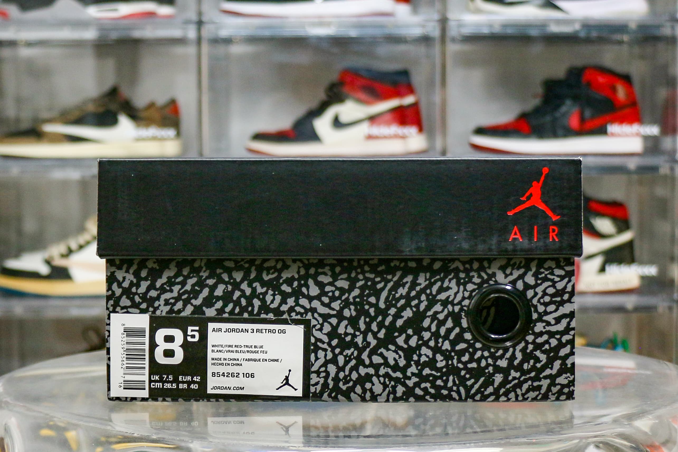 Air Jordan 3 Retro OG True Blue 2016